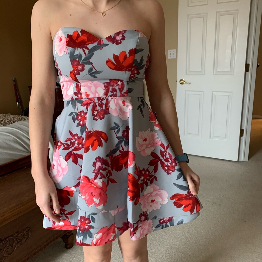Flowered dress